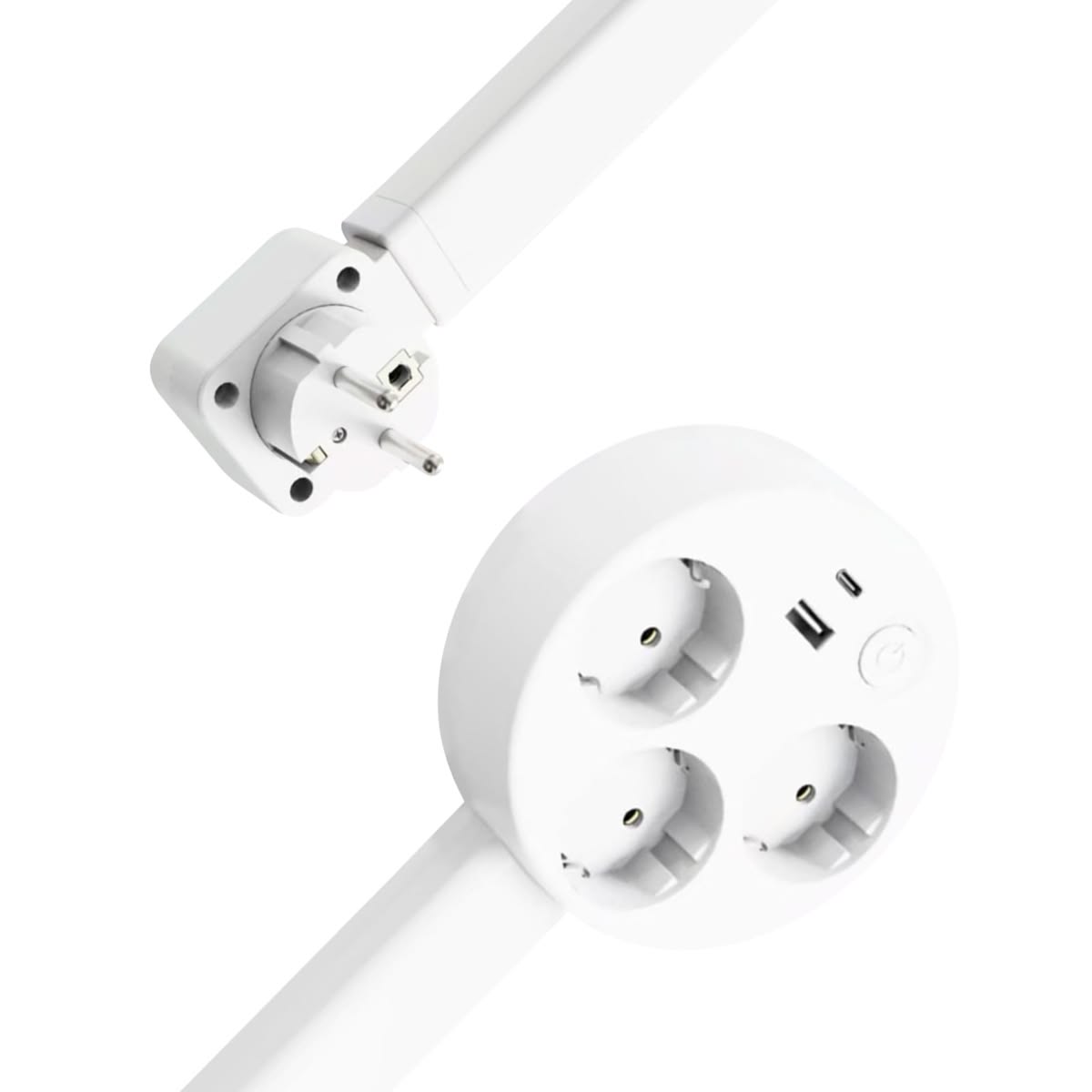 VoltFlex Hub | Multi-conexiones 5 en 1 solo adaptador.